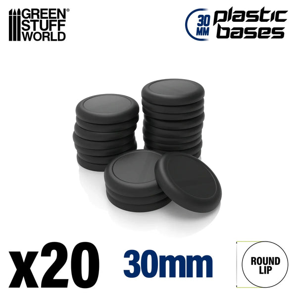 Kunststofffüße - Runder Rand 30 mm 9827