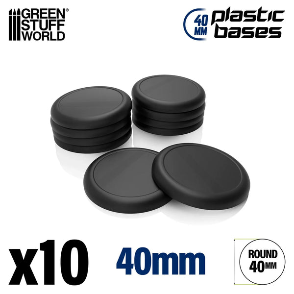 Kunststofffüße - Runder Rand 40 mm 9828
