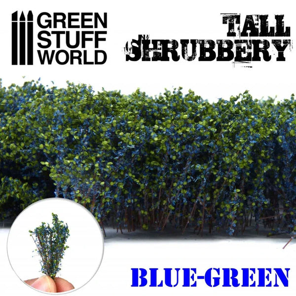Sträucher / Hohe Sträucher - Blau/Grün 9928