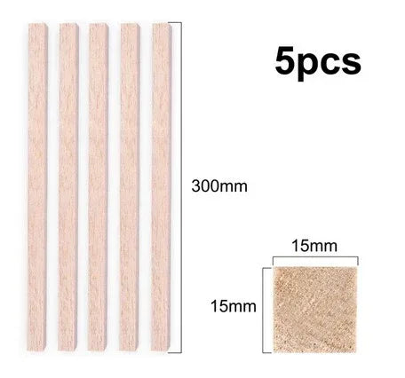 Balsaholz 15x15 mm 30cm 5 Stück