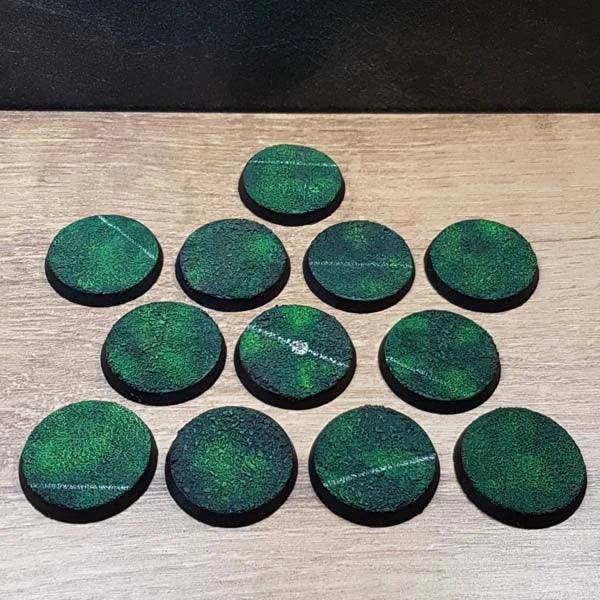 Bloodbowl Bases 12 stuks