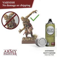 Base Primer - Anti Shine, Matt Varnish (400ml) CP3003 The Army Painter