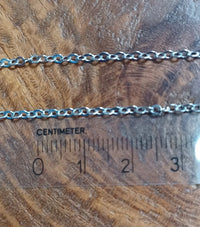 Gliederkette, silberweiß, 2,0 mm, 5 m