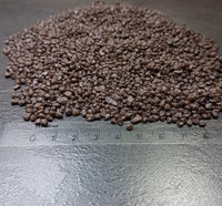 Kies: Dunkelbraun, 2–4 mm