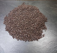 Kies: Dunkelbraun, 2–4 mm