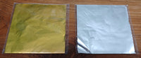 Gold- und Silberfolie 9x9cm 100 Blatt