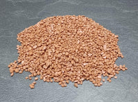 Kies: Kupferbraun, 2–4 mm