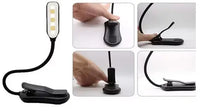 Mini-LED-Lampe mit Klemme, 6500 K