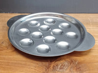 Metallfarbpalette mit 12 Farbbehältern
