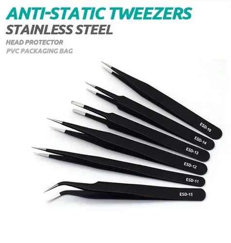 Pinzettenset, 6-teilig