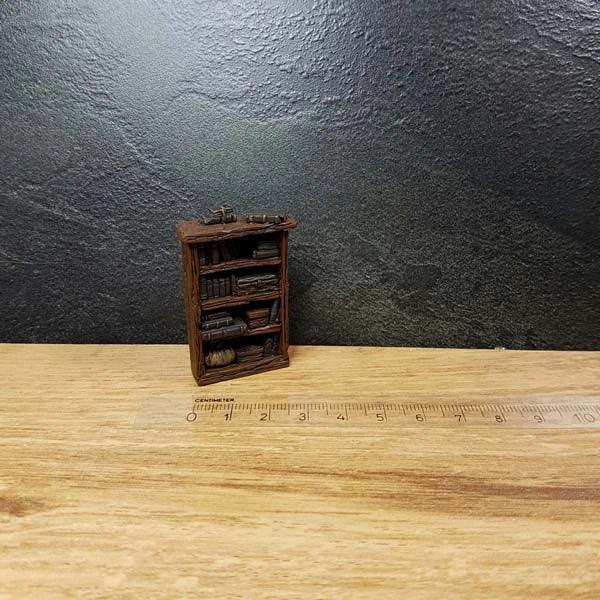 Bücherregal-Modell Bibliothek