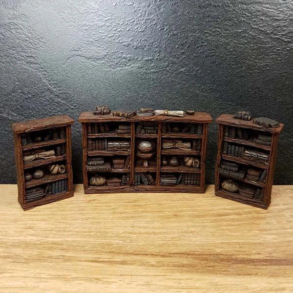 Boekenkasten Set 3 Delig