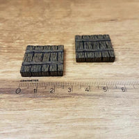Holzdeckel, 2 Stück