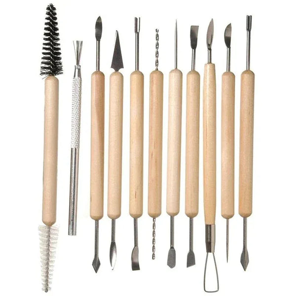 Bildhauerwerkzeug-Set, 11-teilig (Holz)