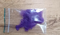 Spinnennetz Lila