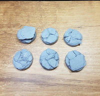 Schiefer-Rundsockel (25 mm), 6 Stück, Star Wars