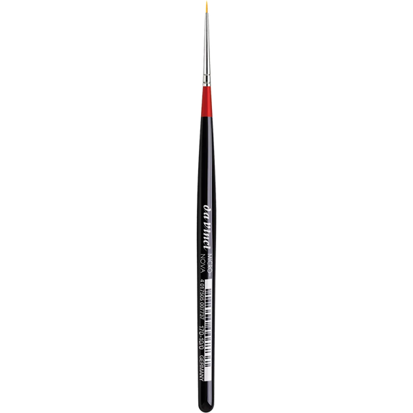 da Vinci Micro Maestro Pinsel Nr. 10/0 Kurzer Griff Synthetik Feine Spitze Serie V170
