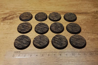 Holzfußboden, 30 mm, runde Sockel, 12 Stück, Das Lied von Eis und Feuer