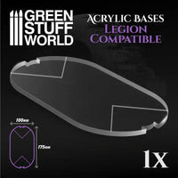 Acrylsockel - Ovale Pille 100x175 mm (Legion) 10753