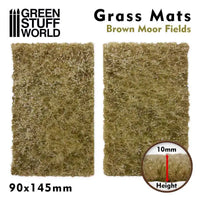 Grass Mat Cutouts - Brown Moor Fields 10339