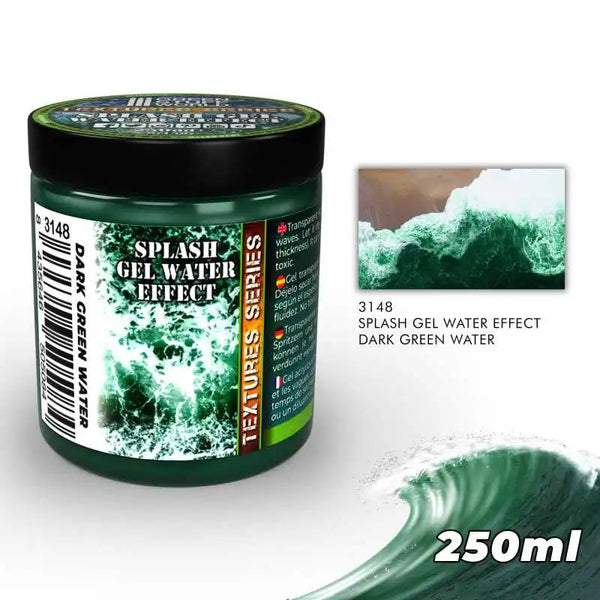 Wassereffekt-Gel – Dunkelgrün 250 ml 3148