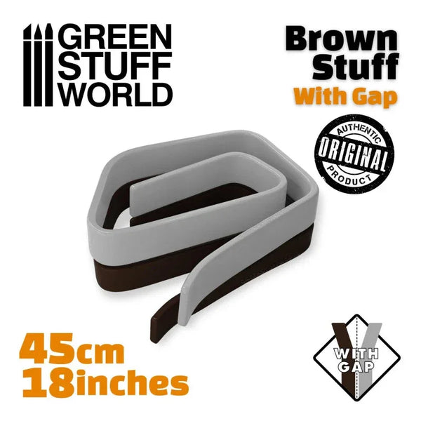 Brown Stuff Tape 18 Zoll MIT SPALT 9225