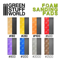 Foam Sanding Pads - COARSE GRIT ASSORTMENT x20 10977