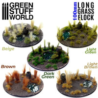 Lang Gras 100 mm Bruin 3351