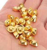 Piraten-Goldbarren, 10 Stück, Miniatur-Goldbarren 1:12