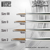 SILVER SERIES 2354 Kolinsky Brush -  Size 1