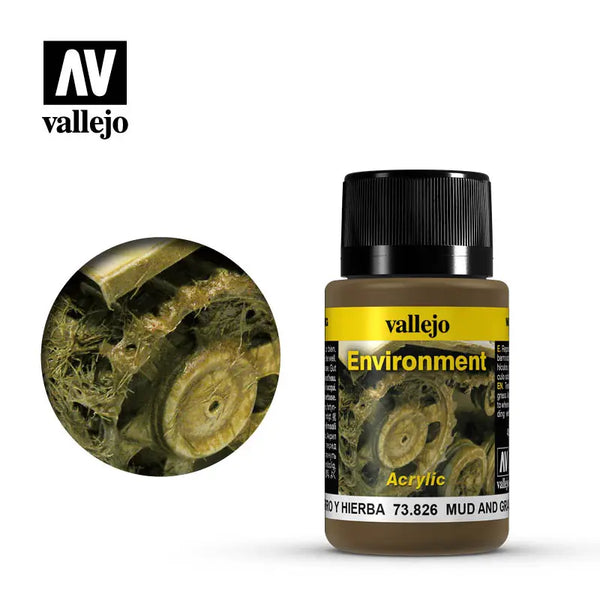 Vallejo Schlamm- und Grasverwitterungseffekte 73.826