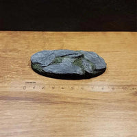 Schiefer-Ovalsockel, 90 mm, 1 Stück