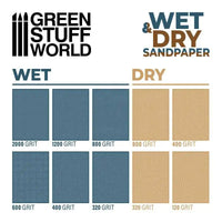 SandPaper 180x90mm - DRY 400 grit 10697