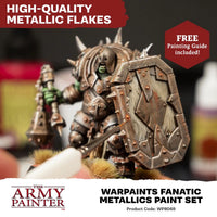 Warpaints Fanatic Metallics Paint Set WP8069 The Army Painter