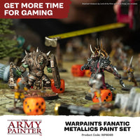 Warpaints Fanatic Metallics Paint Set WP8069 The Army Painter